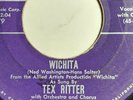 Tex Ritter - Wichita / September Song 45 rpm GOOD F340