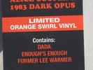 ALICE COOPER DaDa WARNER NEW ORANGE