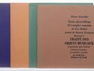 PIERRE SCHAEFFER Solfege de l'objet sonore Electronic Concrete ⸺ ORTF 3xLPs EX+