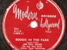 JOE HILL LOUIS: Boogie in the Park US Modern 813 Rare Blues R&B 78 Hear