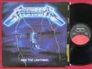 METALLICA RIDE THE LIGHTNING LP (1984) EX  HEAVY METAL ELEKTRA 60396-1