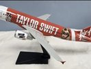 Taylor Swift extremely Rare Tour Asia Promo Aeroplane Model A320 Complete Not LP