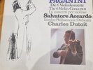 Paganini The 6 Violin Concertos Salvatori Accardo, Charles Dutoit 5 LP box