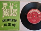 The Beatles she loves you 1963 Vg/Vg+ Norway 7