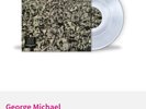 George Michael Listen Without Prejudice -  HMV 1921 Edition Clear Vinyl
