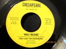 TONY AND THE RAINDROPS While Walking / Our Love Is Over Doo Wop Rock 45 1962