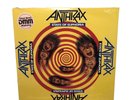 SEALED  ANTHRAX STATE OF EUPHORIA LP 1988 ISLAND US ORIG LIMITED ED HYPE STICKER