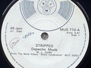 DEPECHE MODE - super rare single - Stripped - Zimbabwe pressing