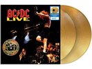 AC/DC - Live Limited Edition 50th Anniversary Gold Color Vinyl 2 LP  corner bump