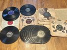 Early Antique 78rpm Shellac 10” Records Mixed Labels & Genres Gospel, Country…..