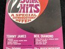 HIP POCKET: VERY RARE 12-SONG SAMPLER-TOMMY JAMES/NEIL DIAMOND/DOORS/BUCKINGHAMS