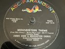 ABC Paramount 78 RPM Jimmie Dodd - Mouseketeer Theme 9665 V+ Walt Disney