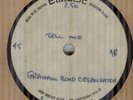GRAHAM BOND ORGANISATION*TELL ME*ACETATE*BEAT*EMIDISC LABEL*LISTEN TO IT