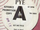 THE KINKS*SET ME FREE*DEMO*MOD*BEAT*PYE RECORDS*HEAR BOTH SIDES