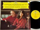 GIDON KREMER MARTHA ARGERICH violin sonatas SCHUMANN 1986 ED1 DGG DIGITAL MINT
