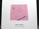 TEEN SUICIDE-DC Snuff Film/Waste Yrself BLUE/PINK Vinyl Record LP /1000 SEALED