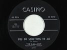 Doo-Wop 45 - Avalons - You Do Something To Me - Casino - VG+ rare OG