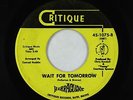 Garage Psych 45 - Barracuda's - Wait For Tomorrow - Critique