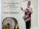 Frank Arsenault 26 Standard American Drum Rudiments LP Record Album Vinyl