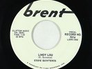 Rockabilly 45 - Eddie Quinteros - Lindy Lou/Slow Down Sandy - Brent - VG+