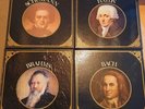 MASTERPIECES x4 - Brahms, Bach, Haydn, Schumann   LP, classical w/ booklets