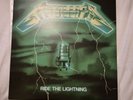 Metallica Ride The Lightning Green Cover, Coloured Vinyl
