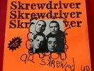 All Skrewed Up LP UK ORIG 1977 Chiswick WIK 3 1st Press Orange Cvr Punk/Oi VINYL