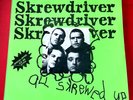 All Skrewed Up LP UK ORIG 1977 Chiswick WIK 3 1st Press Green Cvr Punk/Oi VINYL
