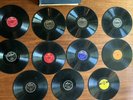 ALBUM of 14 OLD 78 RPM RECORDS Ella Fitzgerald, Judy Garland & More