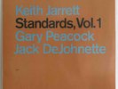 Jarrett, Peacock, DeJohnette Standards Vol 1 - JAPAN VINYL - Insert - 25MJ-3288