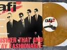 AFI - Answer That and Stay Fashionable - LP Brown Marble Color Punk Vinyl - NOFX