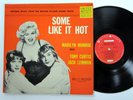 Marilyn Monroe SOME LIKE IT HOT Soundtrack LP 1959 Original press VG++   a8228