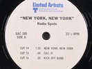 NO ARTIST: new york, new york radio spots UA 7