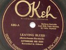 Butterbeans and Susie - Leaving Blues / Do Right Papa Okeh 8202 Fine+