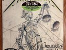 METALLICA And Justice For All 2LP on Elektra promo metal thrash translucent