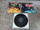 Iron Maiden “Holy Smoke” Original 1990 U.K. vinyl 12 + Huge Poster