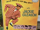 CAPITOL RECORDS VINYL H511 AND AWAAAY WE GO  JACKIE GLEASON 1954 PROMO 33RPM