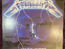 Metallica Ride The Lightning 1984 Vinyl Elektra LP w/ Original Insert record alb