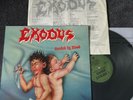 EXODUS - BONDED BY BLOOD LP VINYL COMBAT ORIGINAL GREEN LABEL NEAR MINT DEATH