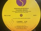 Talking Heads, I Zimbra b/w Air and Life During Wartime, 12” PROMO VG+