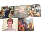 David Bowie 5 LPS: Diamond Dogs, Hunky Dory, Aladdin Sane, Tonight, Let's Dance