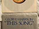George Harrison This Song US picture sleeve & 7