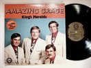 1973 King's Heralds Amazing Grace Gospel Christian Vinyl LP Record VG+
