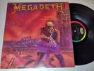 Megadeth lp Peace Sells But Who's Buying original heavy metal thrash Capitol EX+