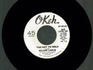 radio DJ promo 45 Too Hot To Hold/Dark and Lonely by Major Lance Northern Soul