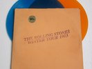 The Rolling Stones Winter Tour 1973 Blue & Orange Vinyl Record - 2 LP