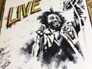 Burning Spear   Live   Promo Vinyl LP   Mint