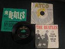 Beatles-Mix of 3-Two 45 Records MY BONNIE, AIN'T SHE SWEET, and 1 empty sleeve