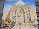 Iron Maiden LP Powerslave 1984 Uk Pressing Unmarked Vinyl EX++ Sleeve EX