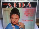Decca WBG ED1 SXL 2242 Aida Highlights Tebaldi Karajan